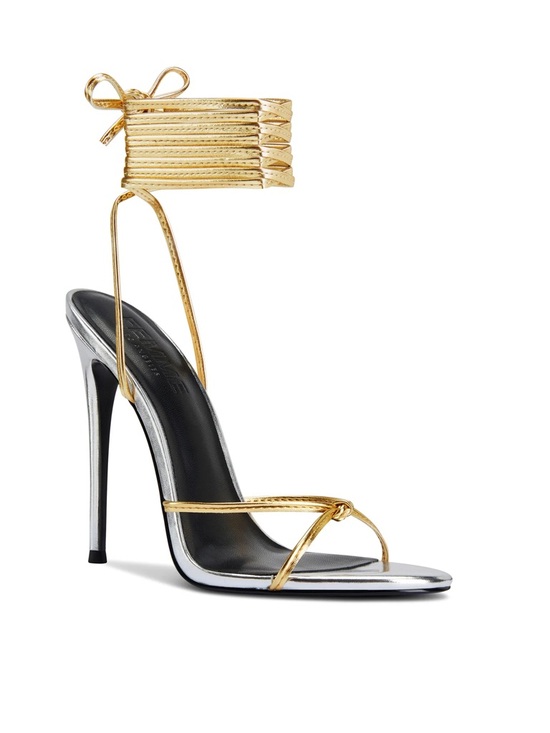 Femme LA Athens Heels Gold Size 39-40